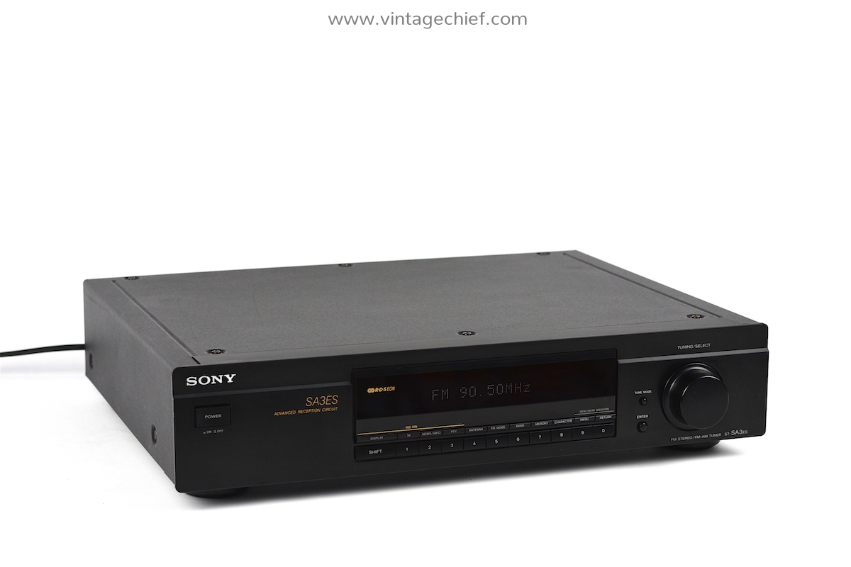 High End Sony ST-SA3ES FM AM Tuner | RDS | DB Meter | 30 Presets