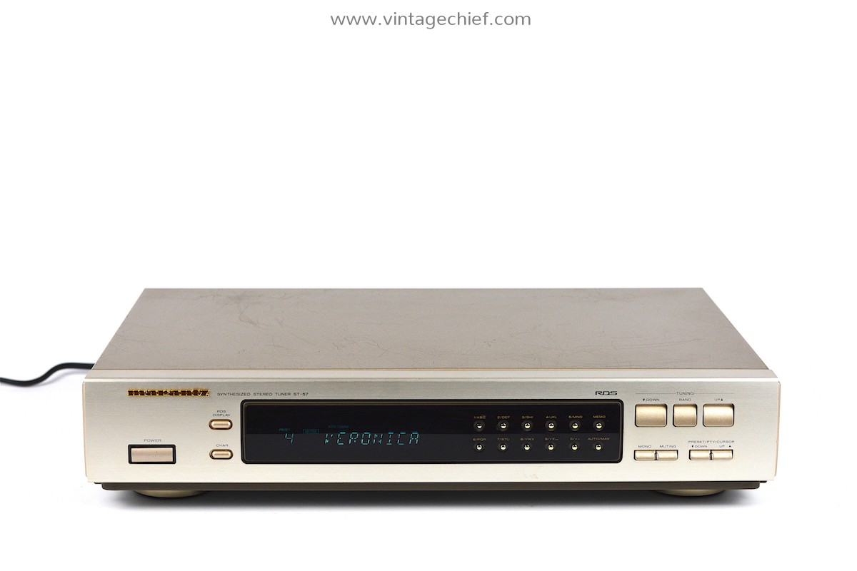 Marantz ST-57 FM AM RDS Tuner | Champagne | Radio | Presets