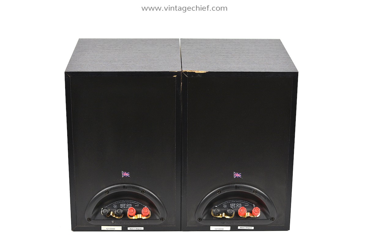 KEF Q15.2 スピーカー Audiophile KEF Q15.2 Speakers + Speaker Grills | Matched