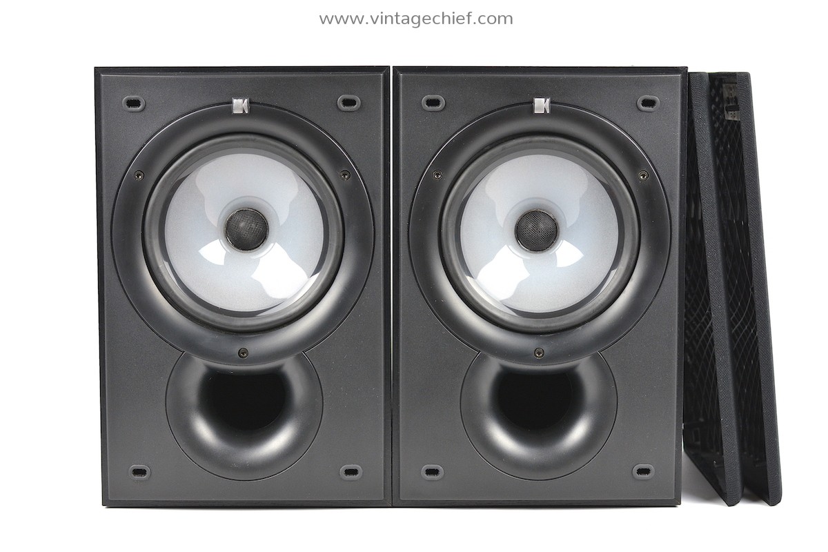 Matched Pair KEF Q15 Speakers + Speaker Grills | KEF UniQ | KEF