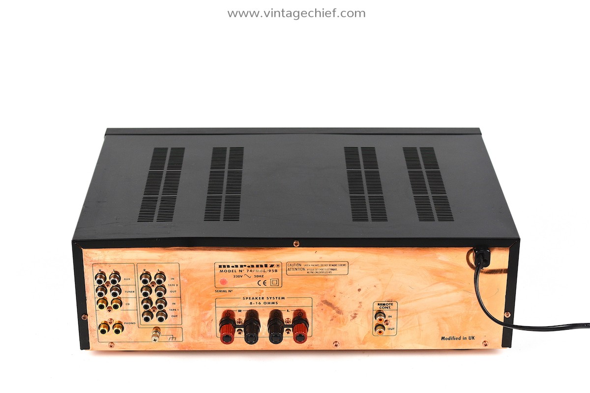 Audiophile Marantz PM-66SE KI Signature Amplifier | Phono