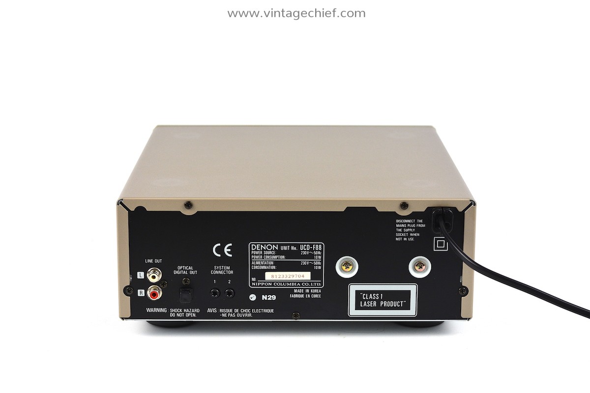 Denon UCD-F88 CD Player | Defective | For Parts or Repair