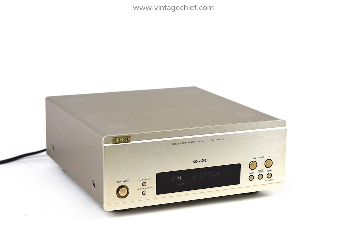 Denon UTU-F88 FM AM RDS Tuner | Compact | 30 Presets