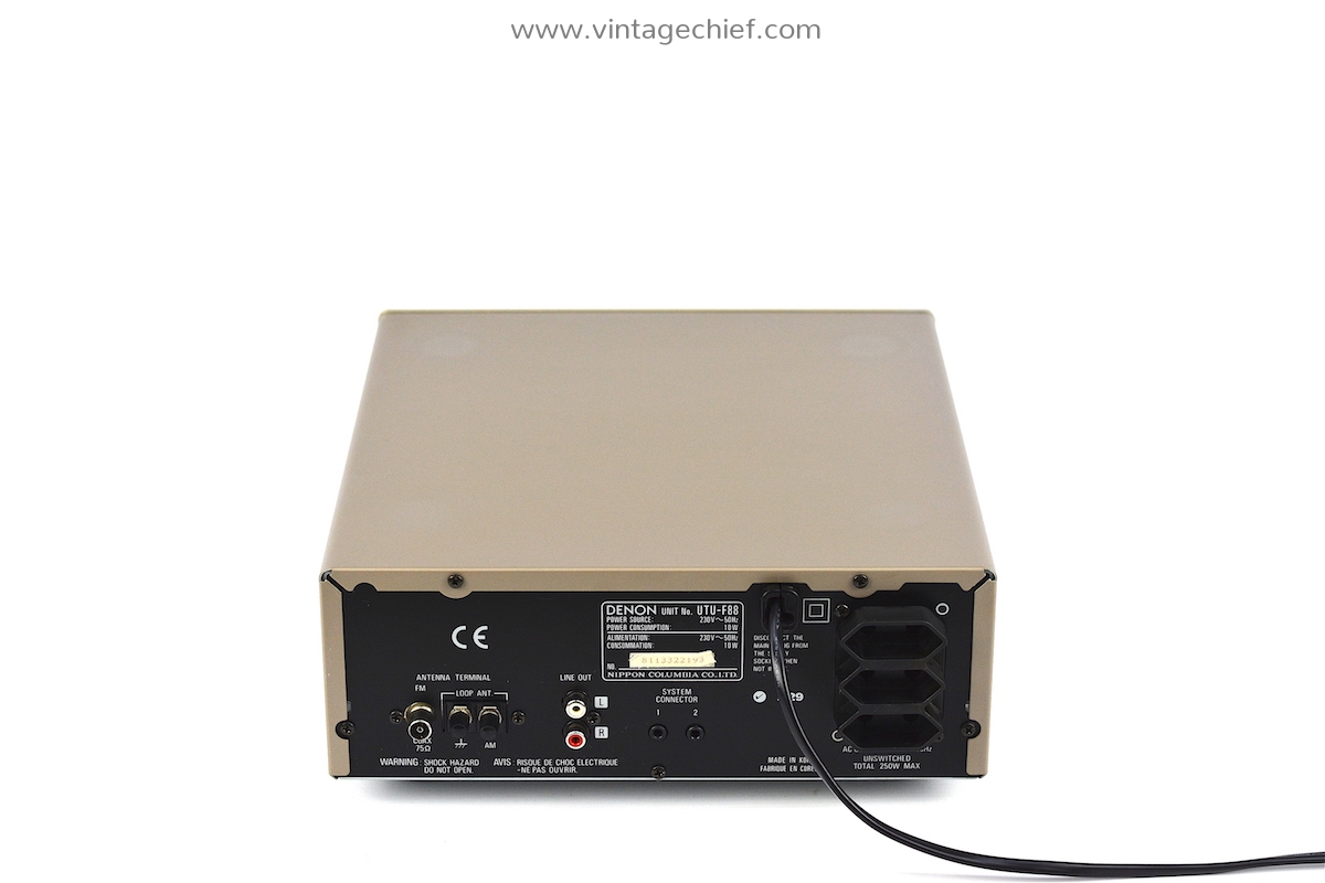 大切な人へのギフト探し Denon UTU-F88 FM AM RDS Tuner | Compact | 30 Presets ポータブルプレーヤー