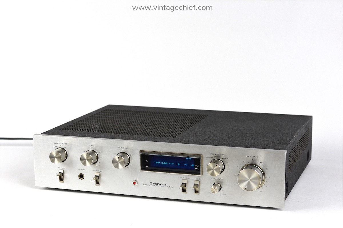 Vintage Pioneer SA-510 Integrated Stereo Amplifier | Phono Vintage Pioneer SA-510 Integrated Stereo Amplifier | Phono