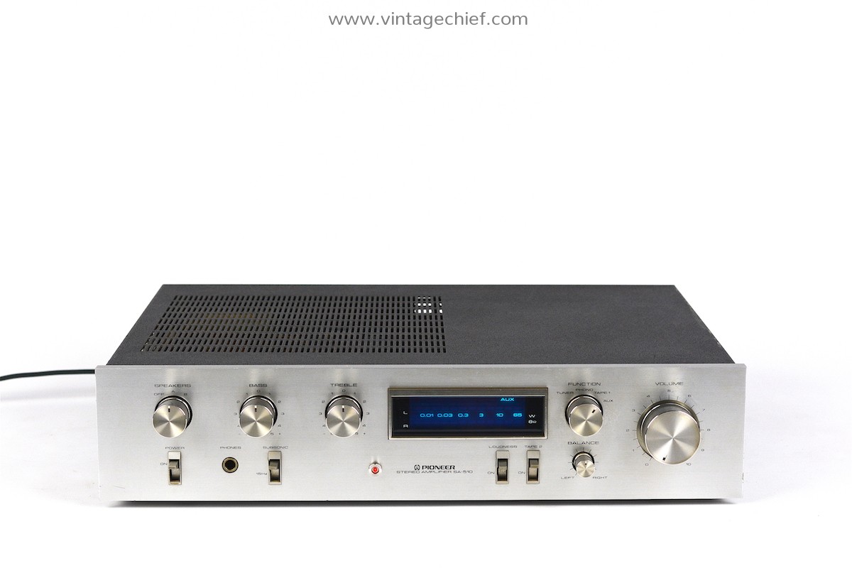 Pioneer SA-6850 Integrated Amplifier, 40W, Tone Control