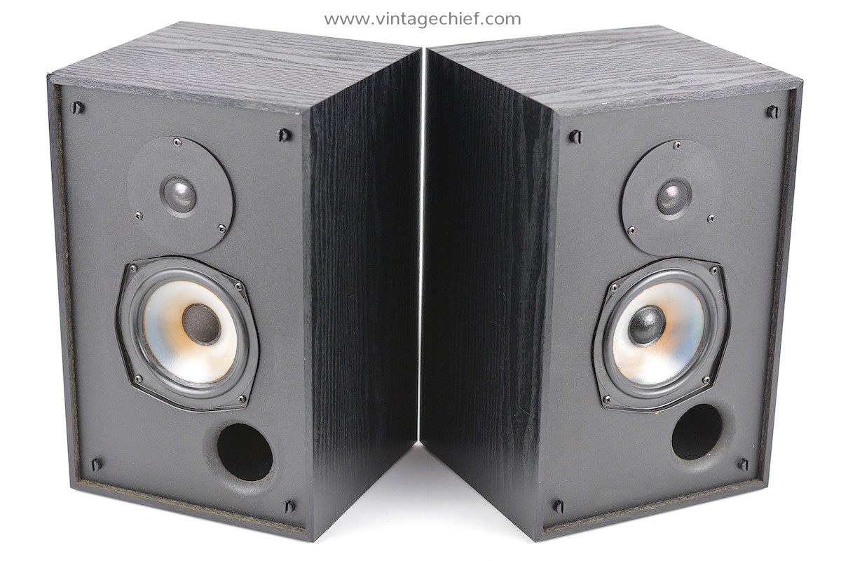 Audiophile Rogers LS2a Speakers + Speaker Grills | Pair | Black
