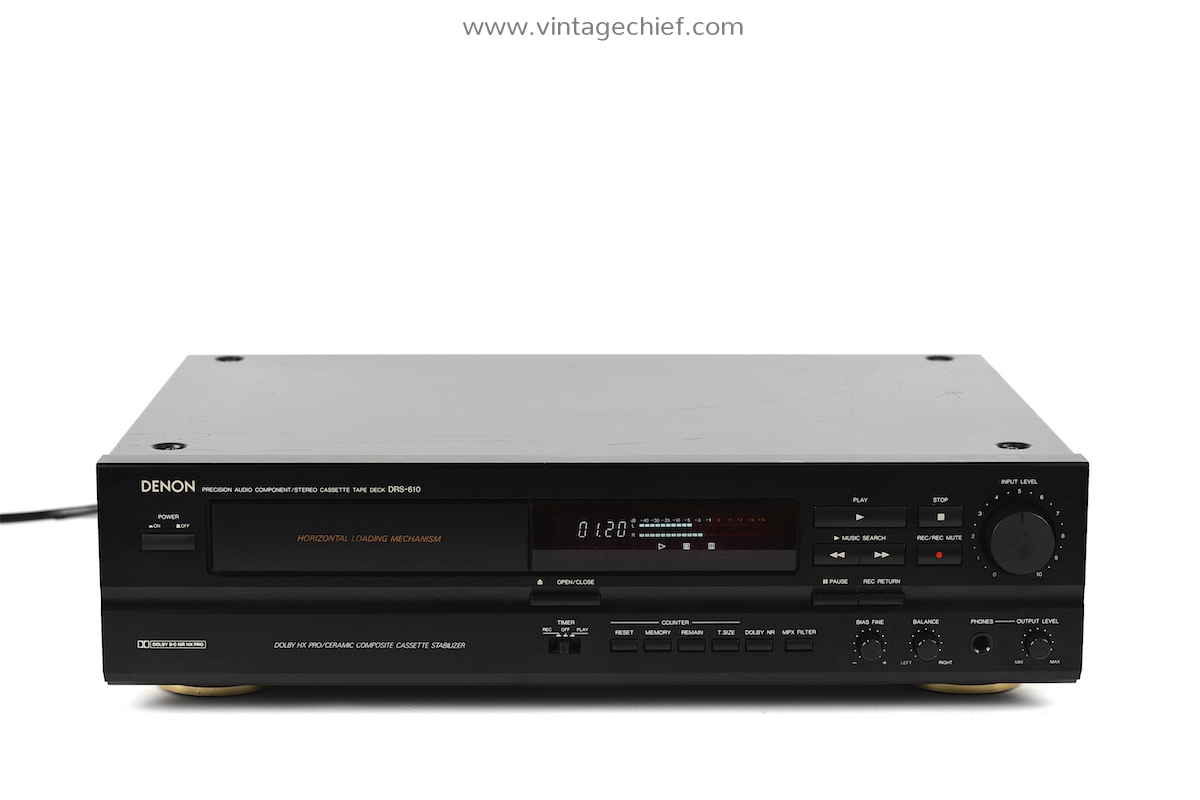 M6393 DENON DRS-610 ステレオ カセットデッキ 動作品 Amazon | DENON デノン(デンオン) DRR-7.5S シルバー クイック