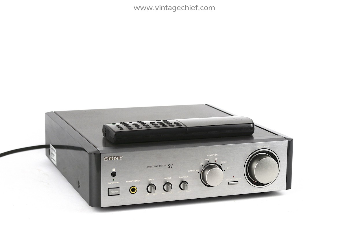 Audiophile Sony TAE-S1 Preamplifier + Sony RM-S1 Remote Control | Sony La  Scala | Compact | Phono | Stereo