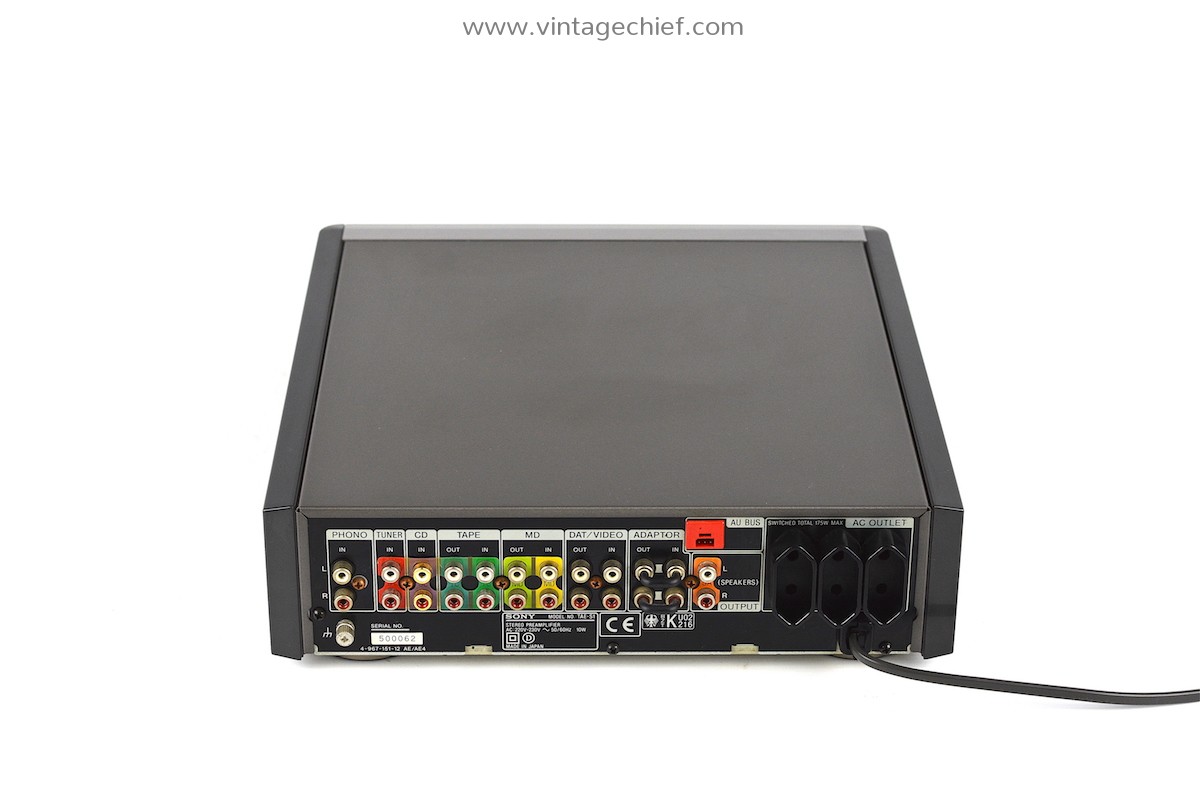 Audiophile Sony TAE-S1 Preamplifier + Sony RM-S1 Remote