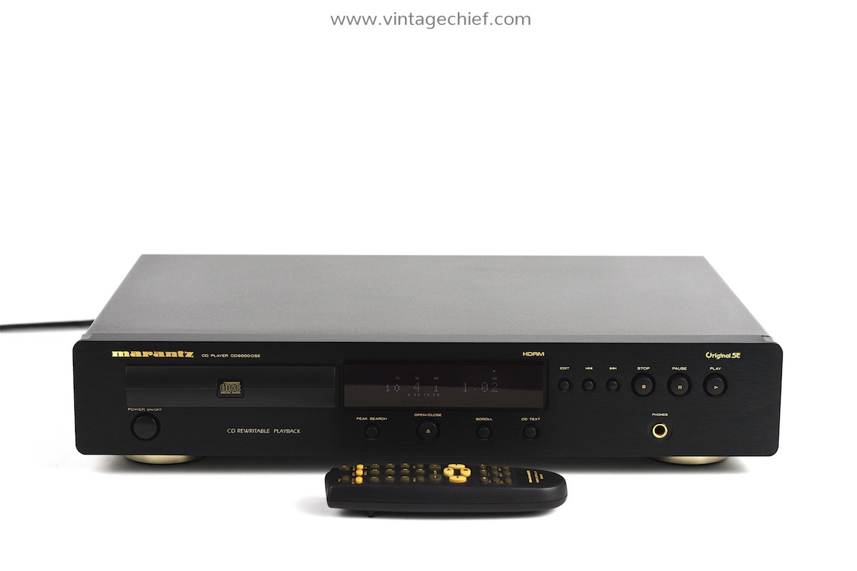 Marantz CD6000 OSE CD Player + Remote Control | Black