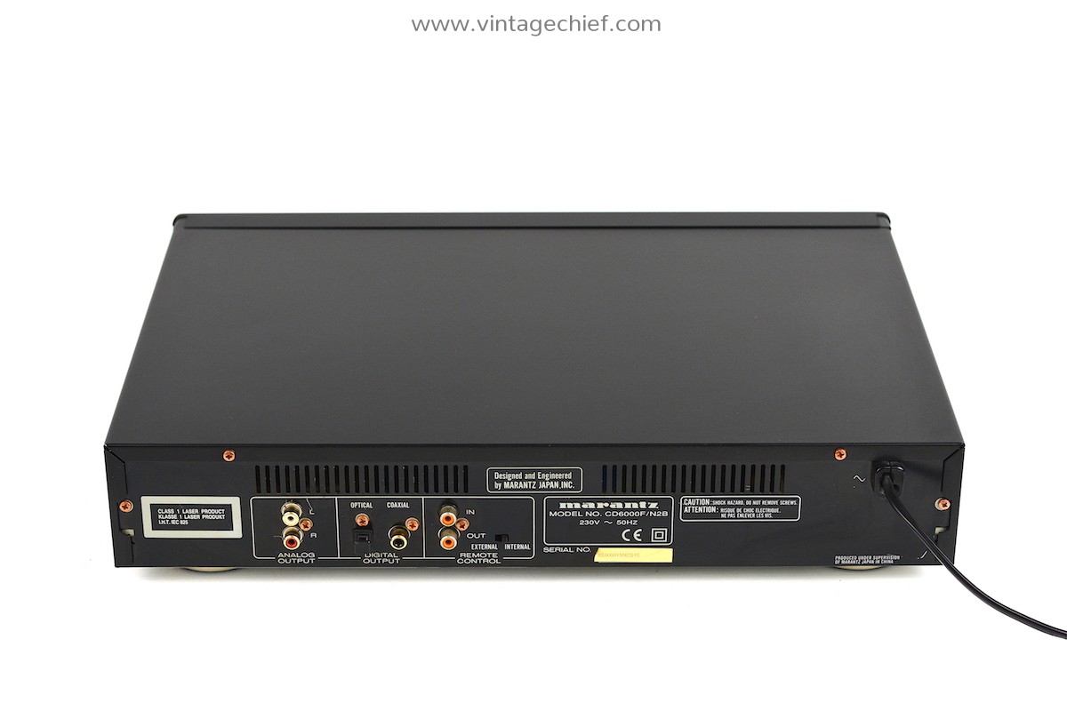 Marantz CD6000 OSE CD Player + Remote Control | Black