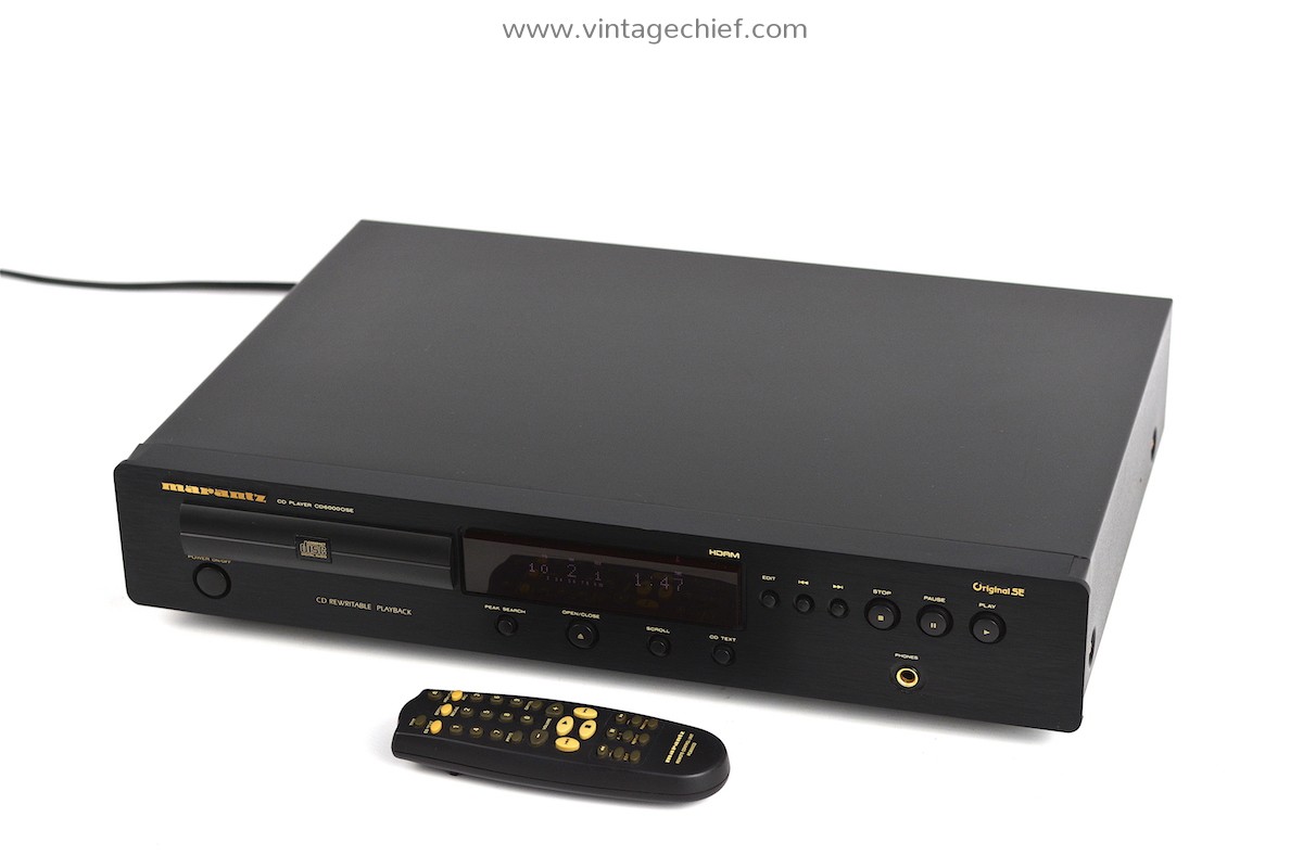 商品画像：Marantz CD6000 OSE KI-Signature CD Player + Marantz RC6000CD 2