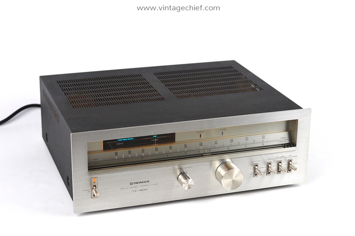 Pioneer TX-7800 FM AM Tuner | Blue Line Series | Vintage | Radio