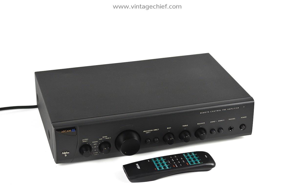 Arcam Alpha 9 Stereo Preamplifier + Arcam CR235 Remote Control