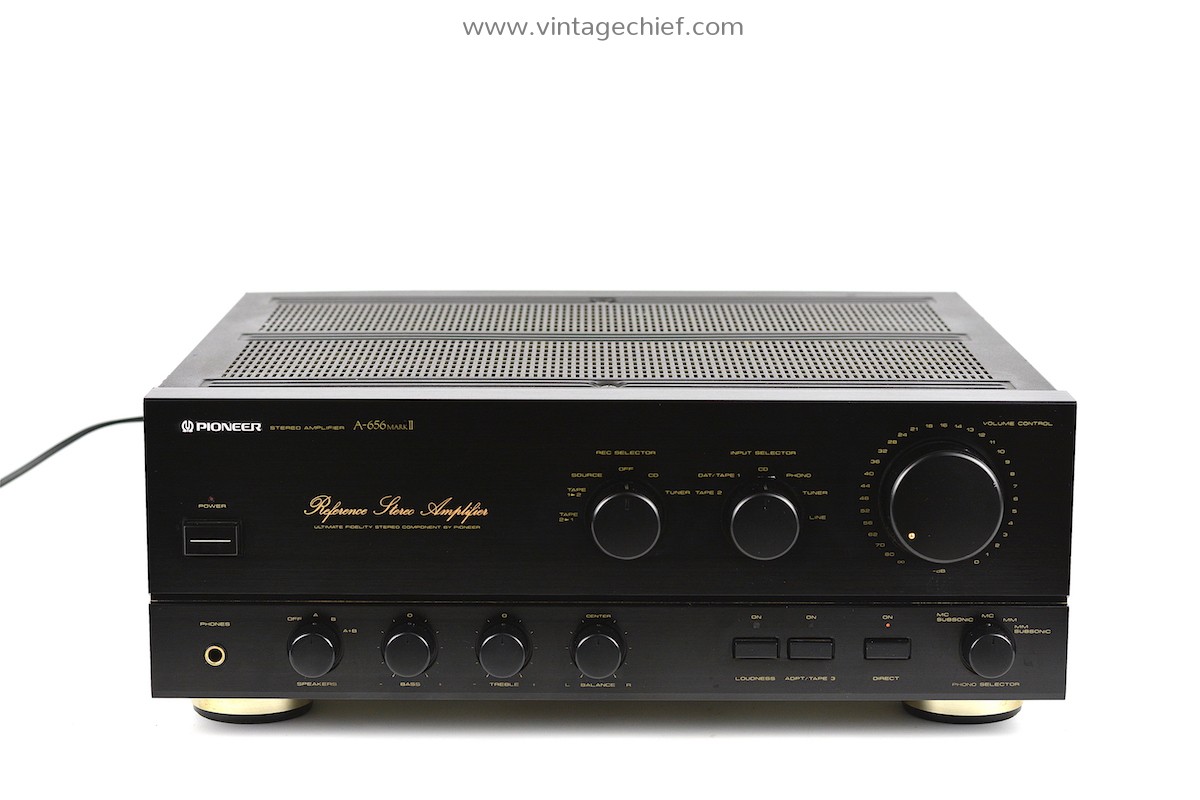 High End Pioneer A656 Mark II Reference Integrated Stereo Amplifier