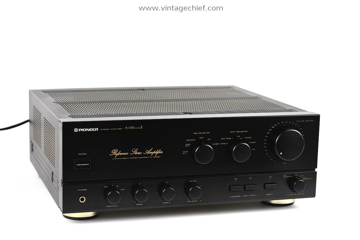 High End Pioneer A656 Mark II Reference Integrated Stereo Amplifier