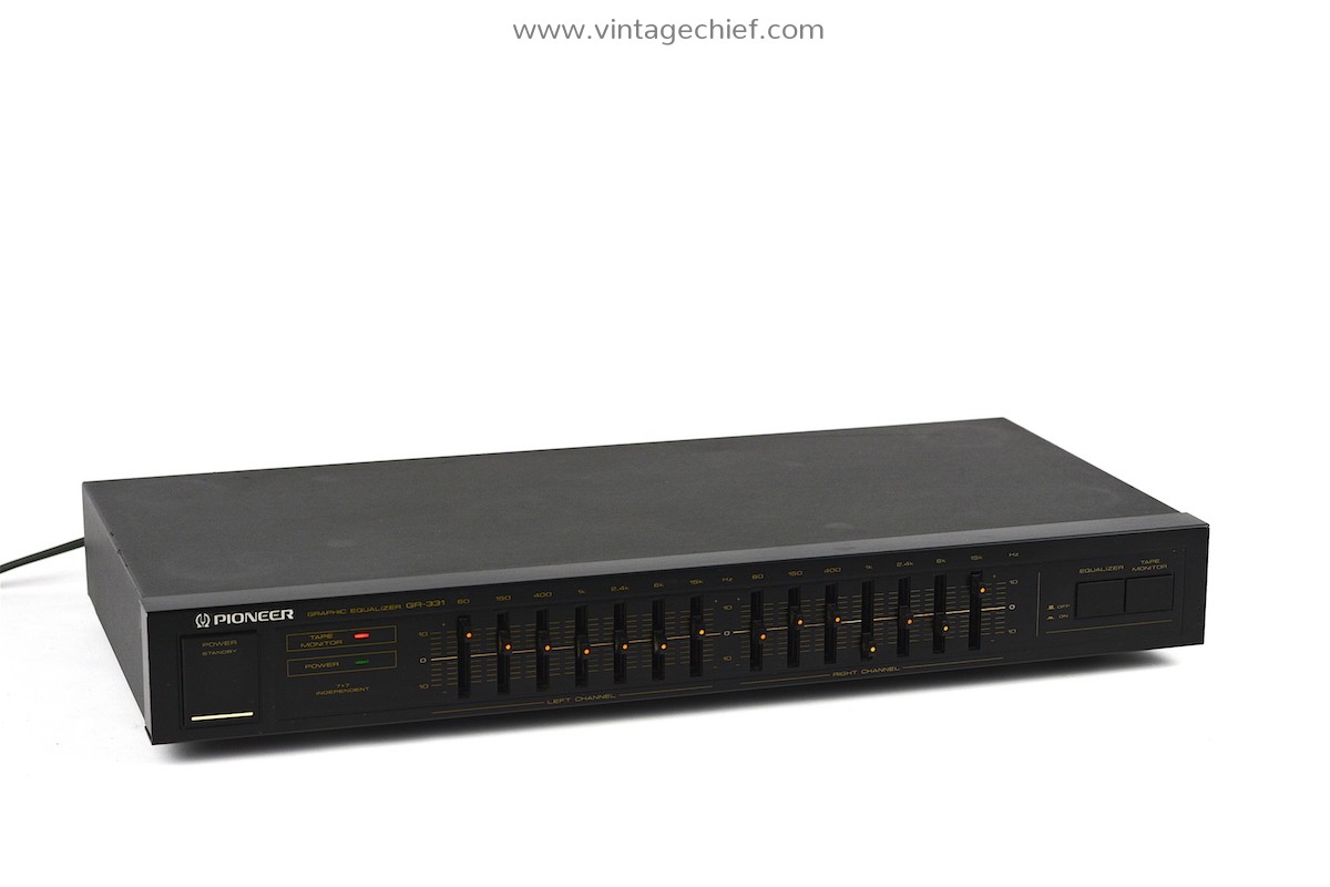 Pioneer GR331 Equalizer 7 Band Stereo Graphic Equalizer LED