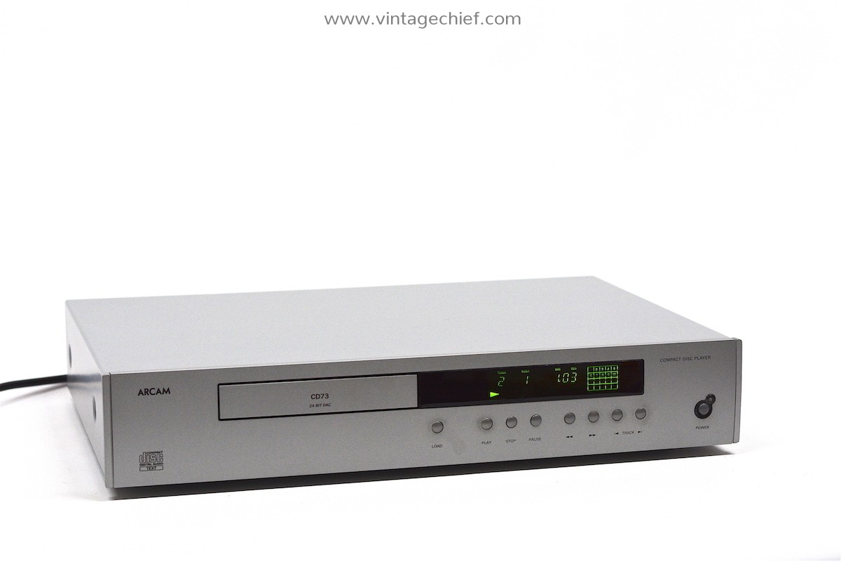 High End Arcam Cd73 Diva Cd Player Silver Arcam Diva Cd Text Audio Hifi Cdplayer
