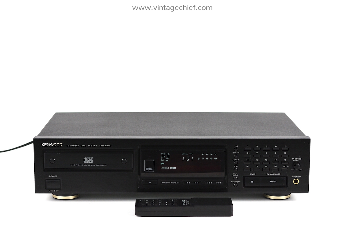 Kenwood DP3020 CD Player + Kenwood RCP3020 Remote Control Cdplayer