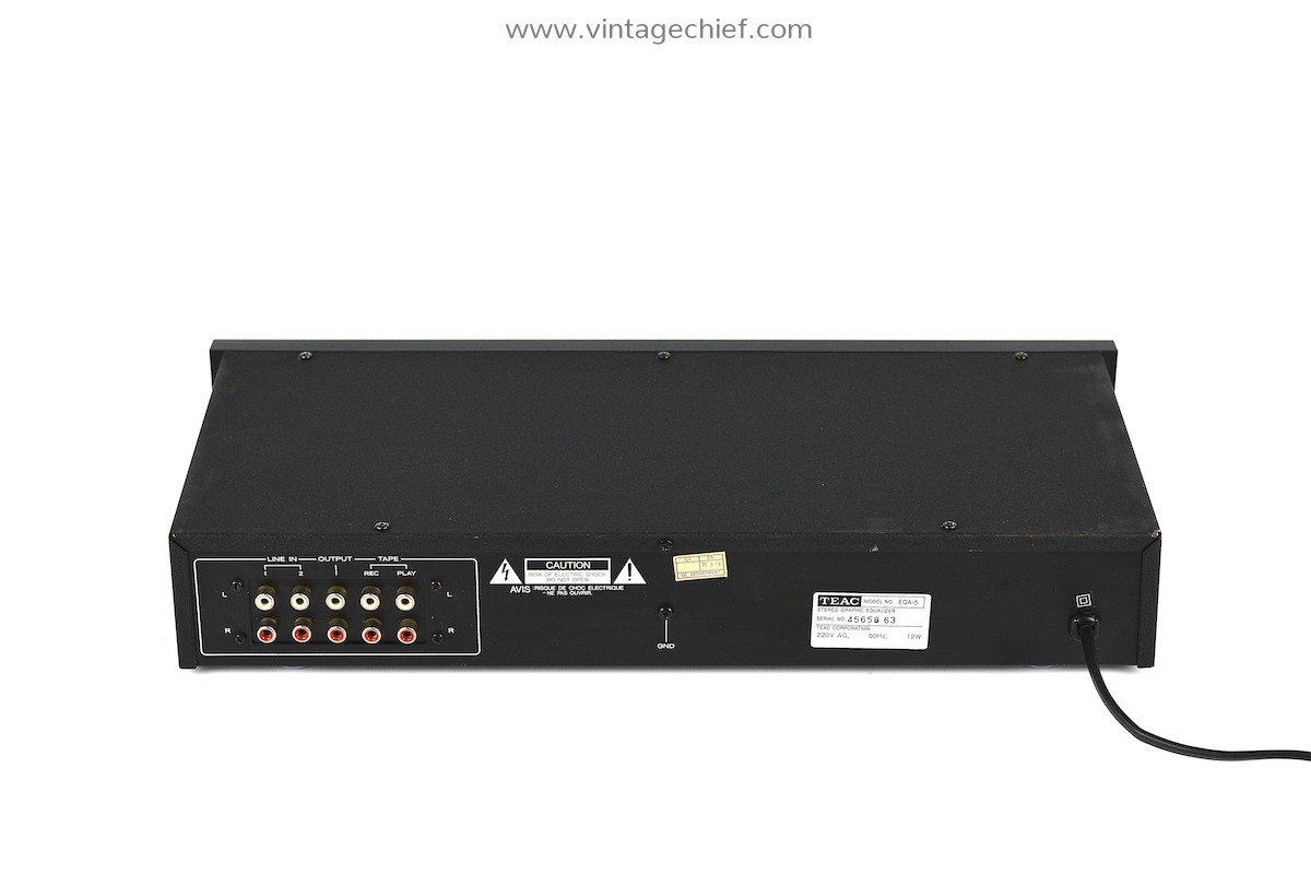 TEAC EQA20 Stereo Graphic 10 Band EQ Equalizer Spectrum Analyzer