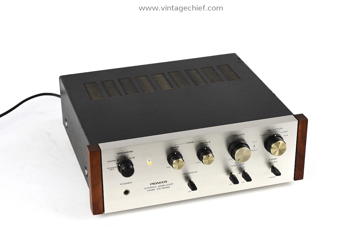 Pioneer SA-500A Amplifier | Serviced | Phono | Vintage | Audio | HiFi