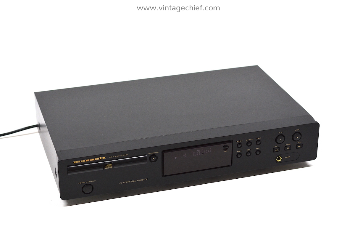 MARANTZ CDプレーヤー CD4000 - YouTube
