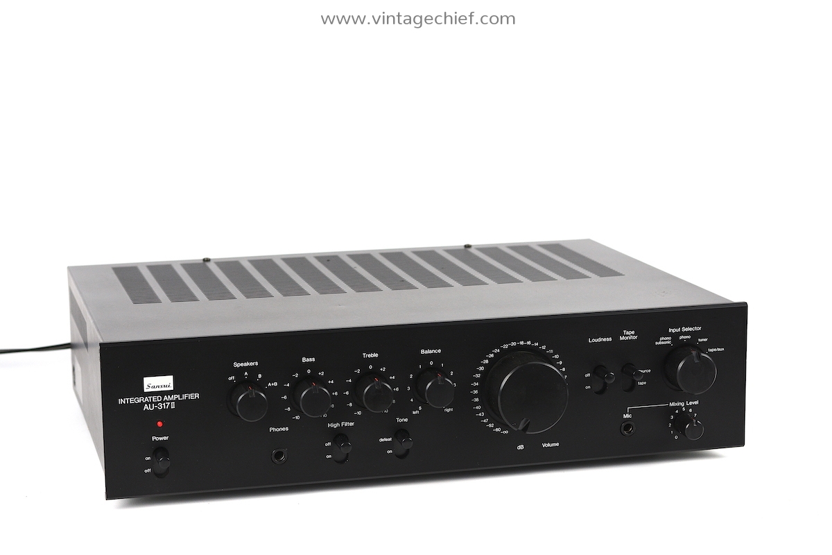 Vintage Sansui AU-317 II Amplifier | Phono | 2 x 60 Watt | Stereo
