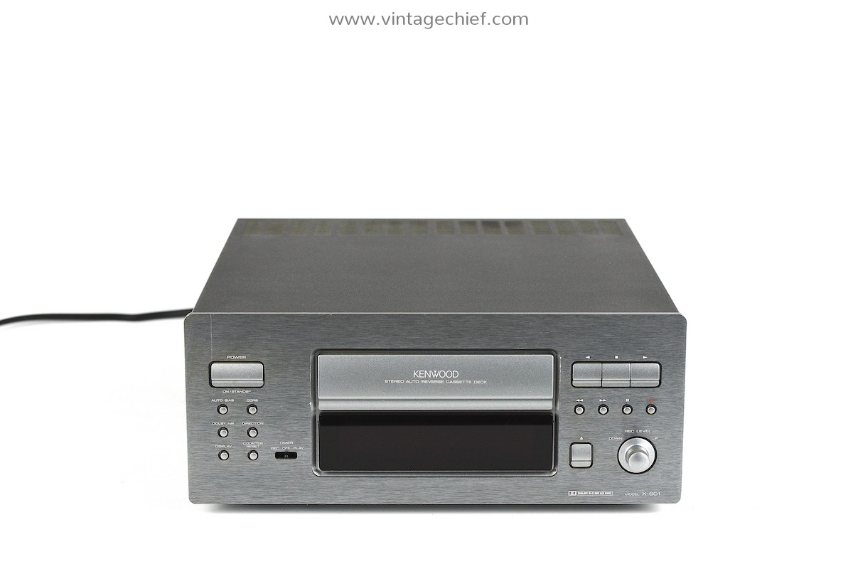 Kenwood X-601 Cassette Deck | Horizontal Loading | Defective | For