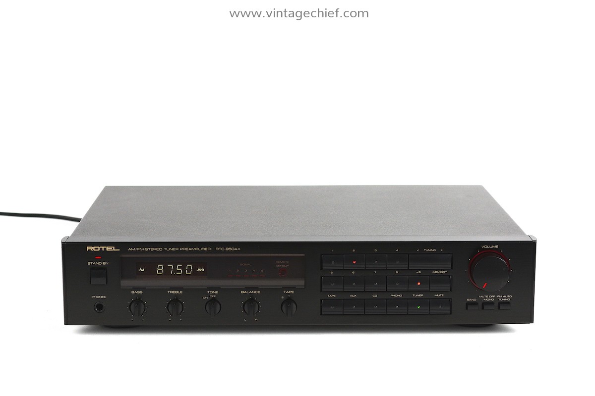 Rotel RTC-950AX Preamplifier Tuner | Phono | Audio | HiFi | Stereo | Preamp