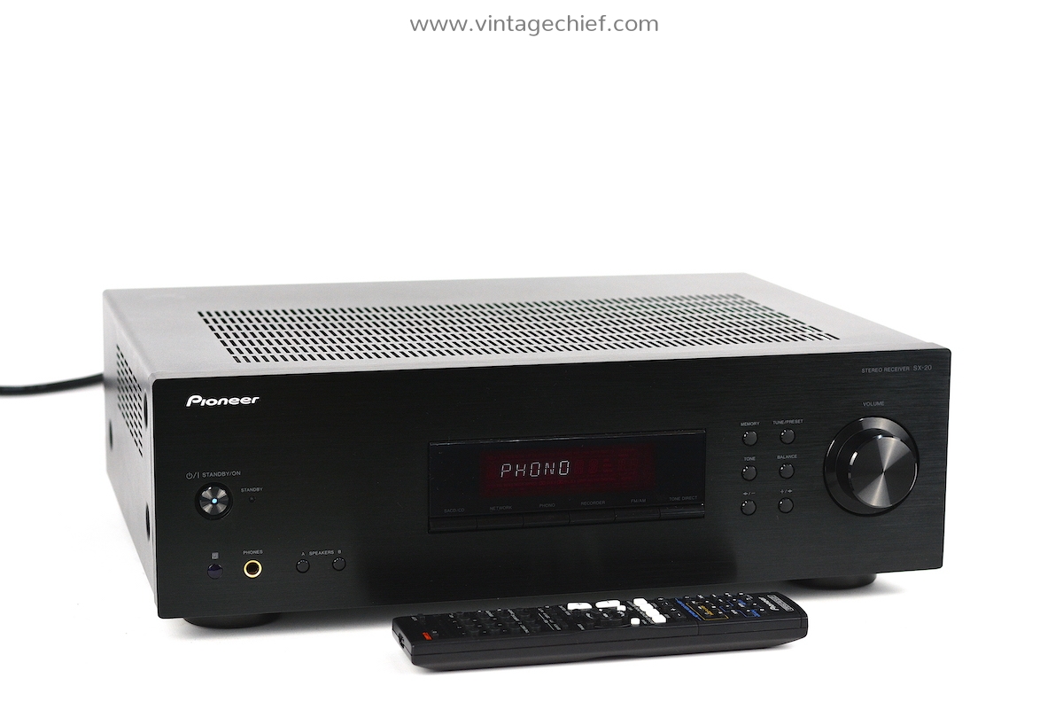 pioneerラジオ Pioneer SX-20 Stereo Receiver + Pioneer AXD7647 Remote Control