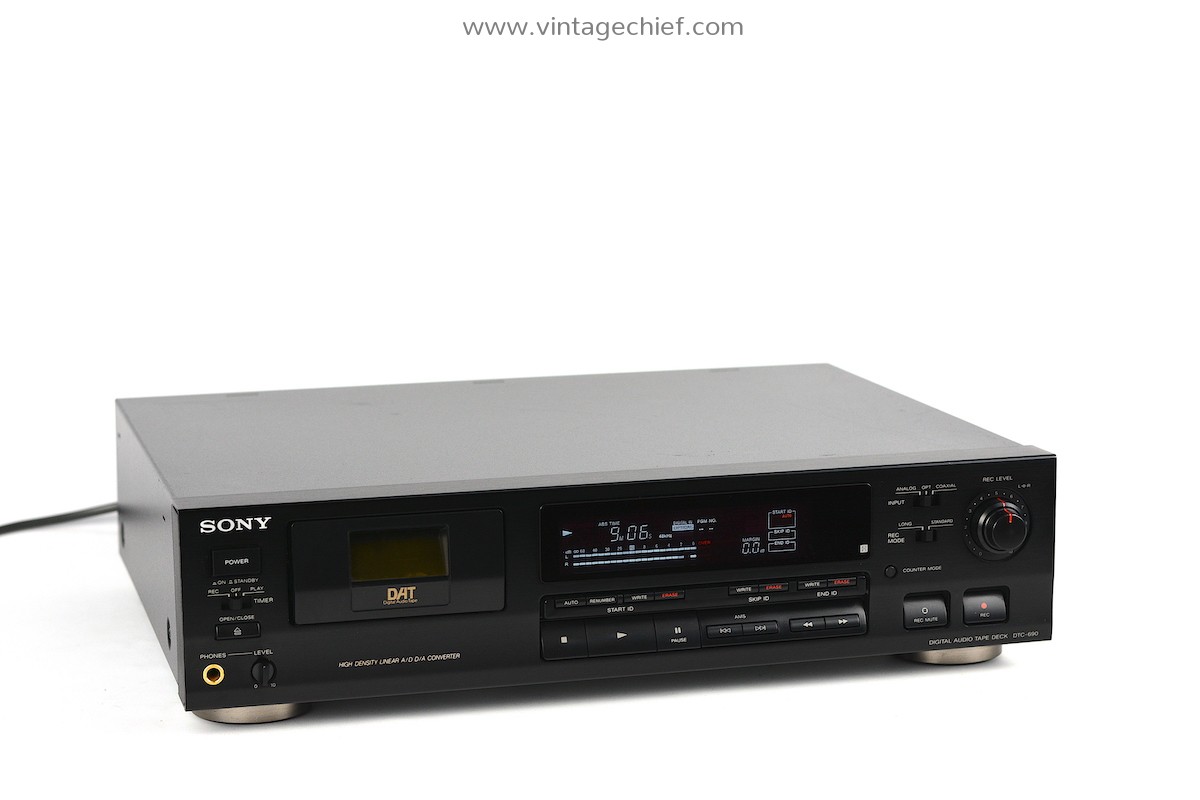 Audiophile Sony DTC-690 DAT Recorder | Digital Audio Tape Deck