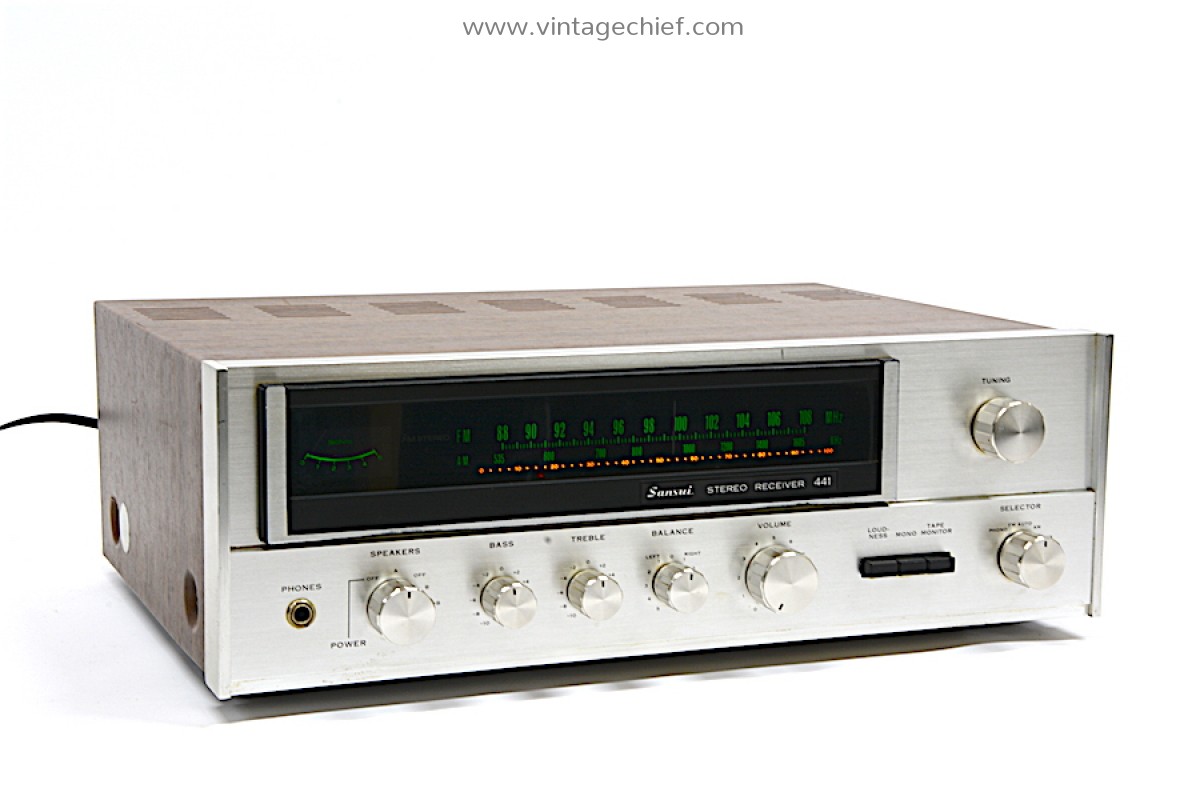 Vintage Sansui 441 Receiver | Serviced | Phono | Audio | HiFi | Stereo