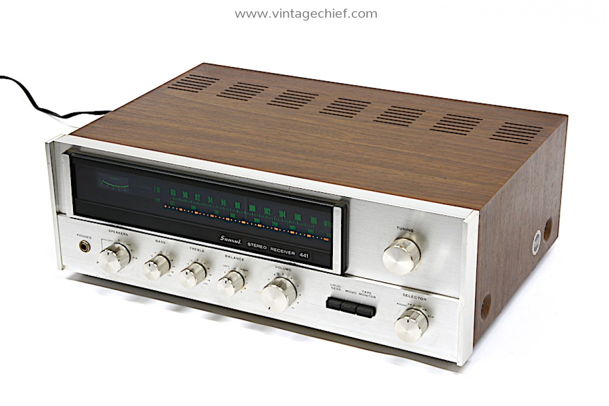 SANSUI STEREO RECEIVER ステレオレシーバー 441 Vintage Sansui 441 Receiver | Serviced | Phono | Audio