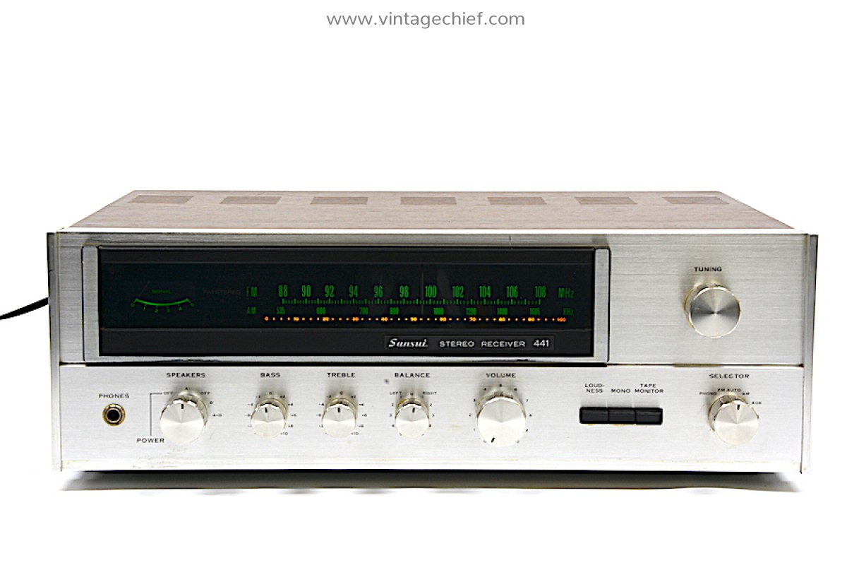 SANSUI STEREO RECEIVER ステレオレシーバー 441 Vintage Sansui 441 Receiver | Serviced | Phono | Audio