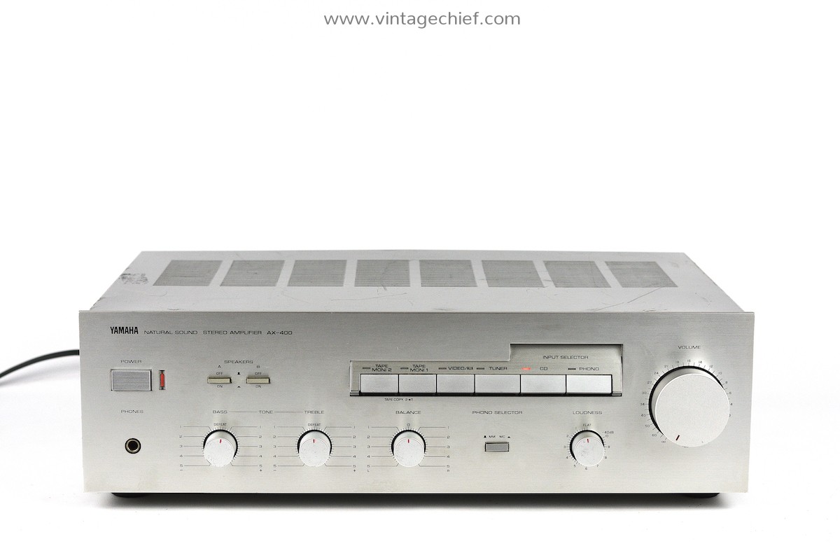 Yamaha AX-400 Natural Sound Amplifier | Serviced | Phono MM