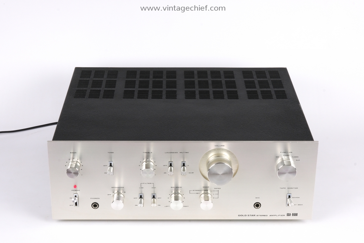 Ampli intégré vintage GOLD STAR GSA 8600