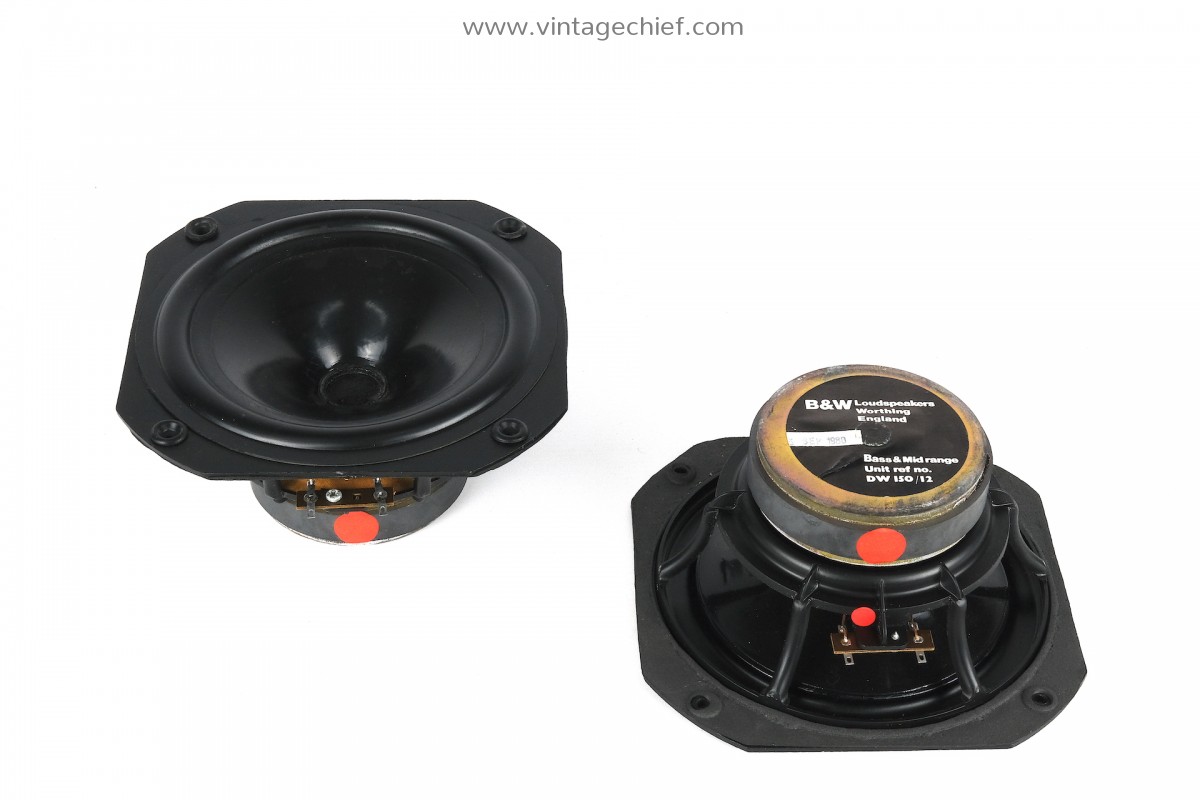 Bowers Wilkins DW 150 14 Woofers 2x 100 Working And Tested