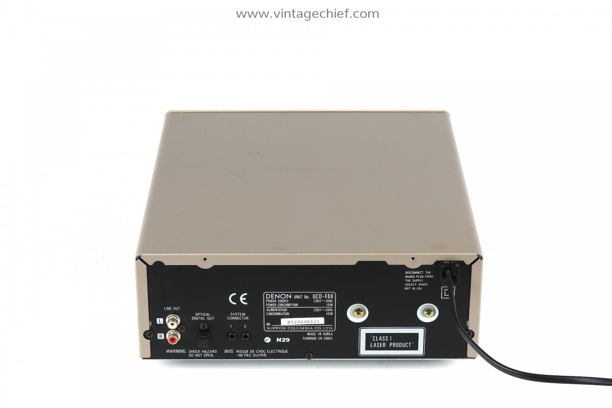Denon UCD-F88 CD Player | Defective | For Parts or Repair
