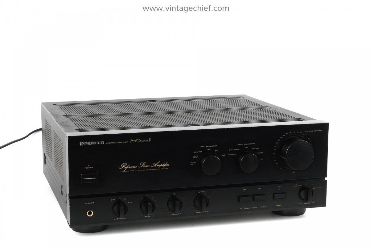 Pioneer プリメインアンプ A-A6MK2 Pioneer A-A6MK2-K Amplifier + Pioneer AXD7561 Remote Control