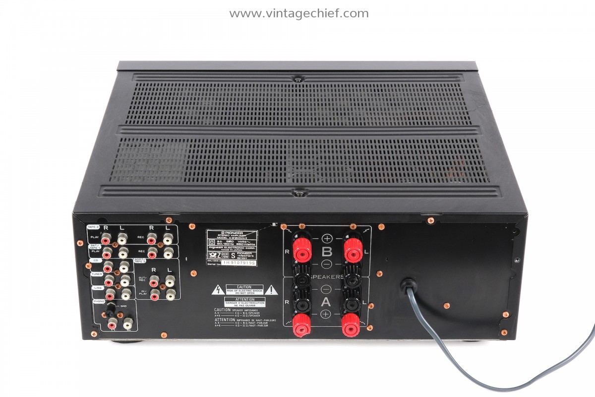アンプ A-A6MK2 PIONEER Pioneer A-A6MK2-K Amplifier + Pioneer AXD7561 Remote Control