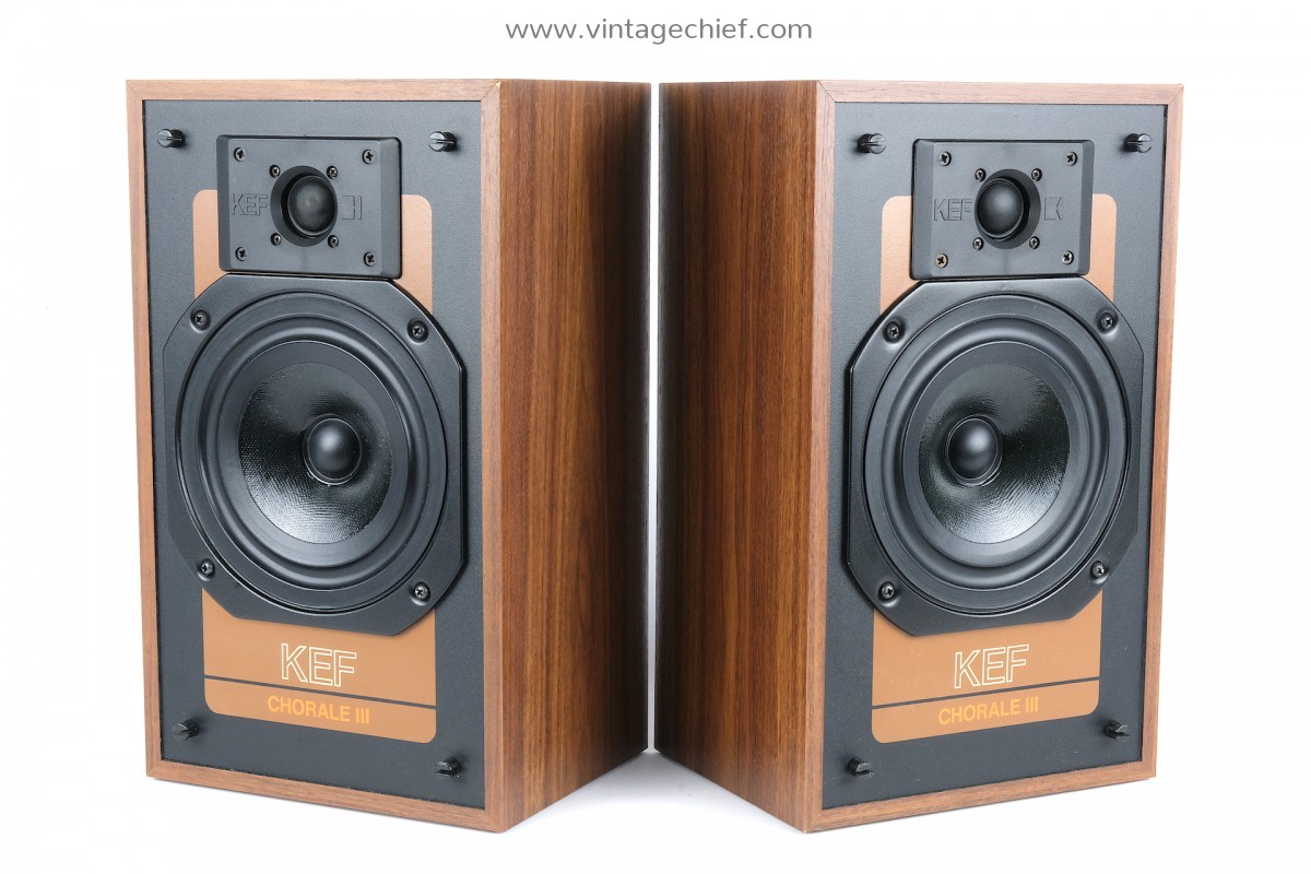 KEF Chorale III Speakers | Matched Pair