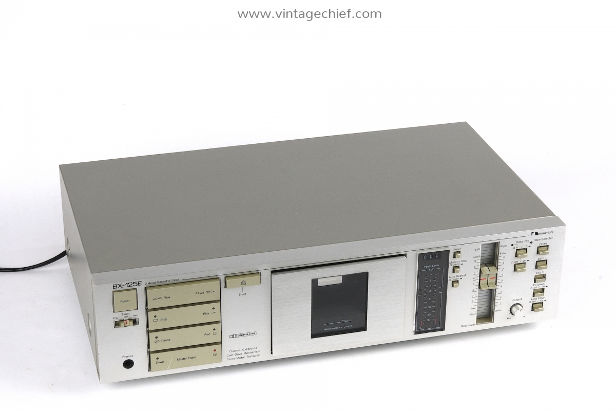 Nakamichi BX-125E Cassette Deck | Defective | For Parts or Repair