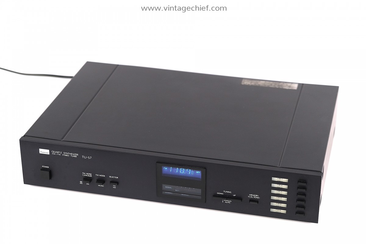 Sansui TU-S7 FM AM Tuner | Vintage | Radio | Audio | HiFi