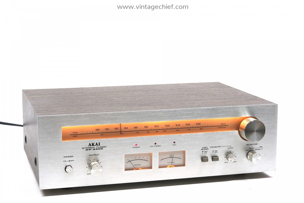 Akai At-a2 AM FM STEREO RADIO TUNER TESTÉ FONCTIONNE RARE HAUT DE GAMME | eBay