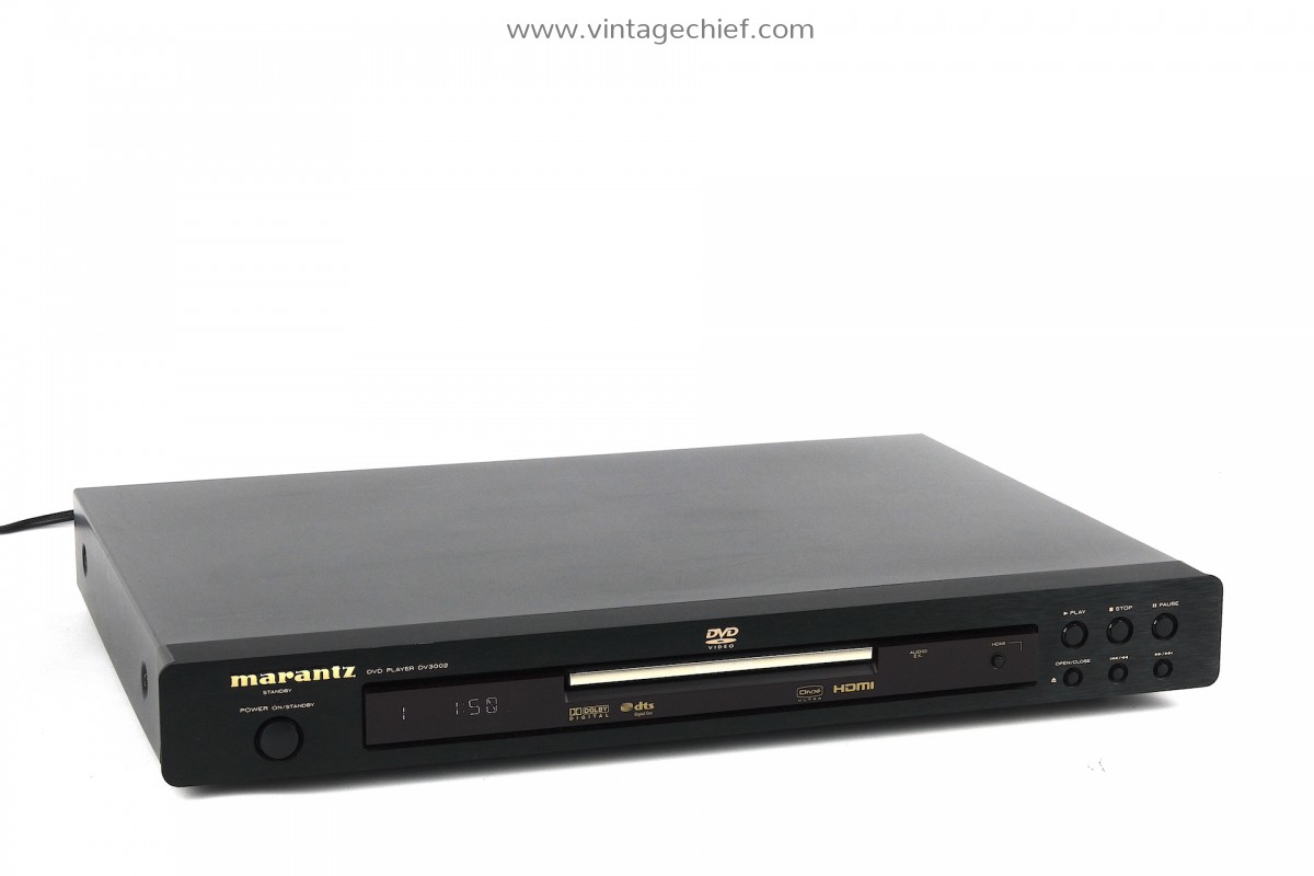 Marantz DV3002 CD / DVD Player Black Dolby Digital + DTS + DivX