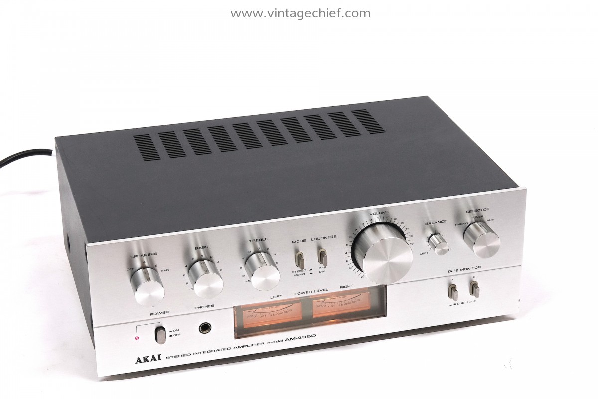 AKAI AM-2350 AMPLIFICATORE-parti-volume manopola-ORIGINALE 