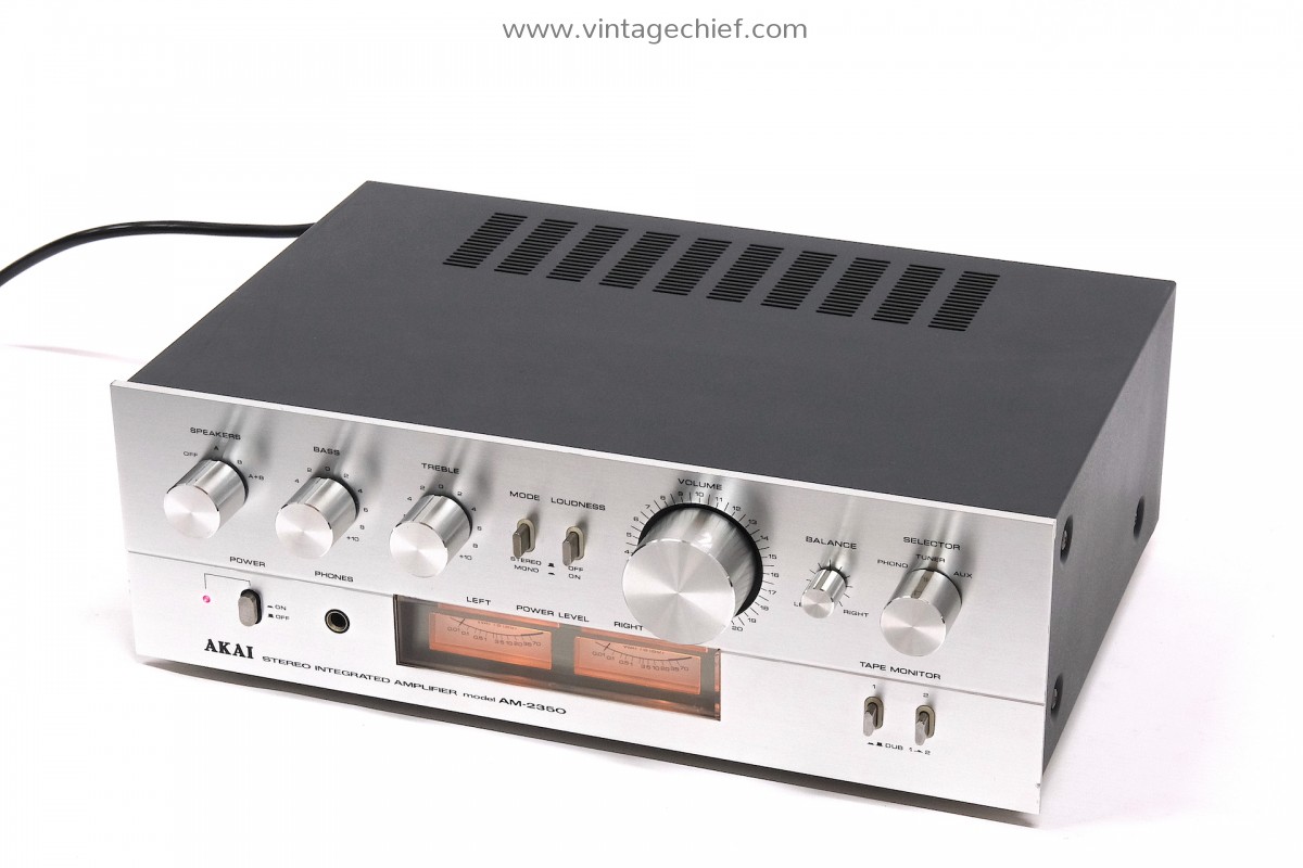 AKAI AM-2350 AMPLIFICATORE-parti-VU Meter-ORIGINALE 