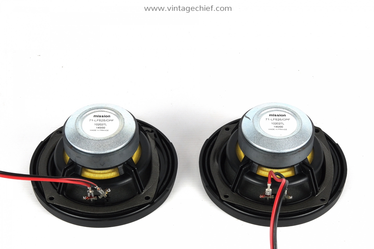 Mission 71 LF525 CPF Woofers 2x 100 Working And Tested