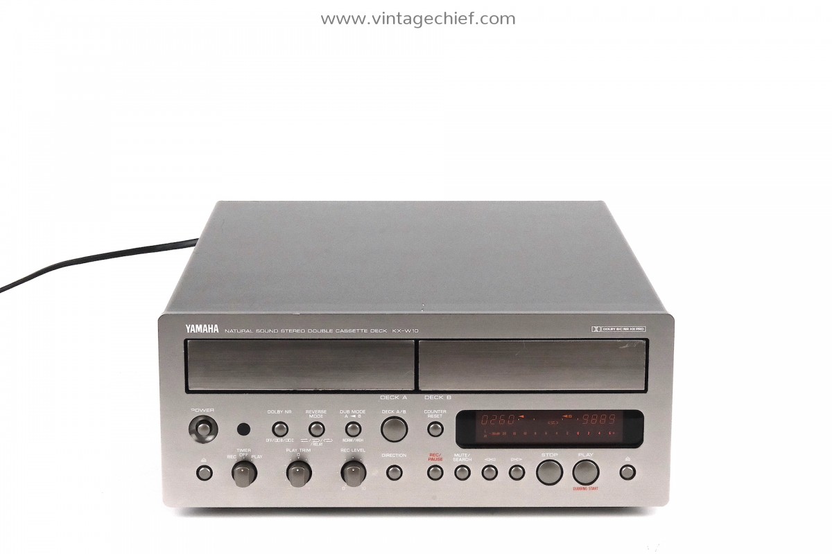 YAMAHA Wカセットデッキ KX-W10 YAMAHA KX-W10の仕様 ヤマハ